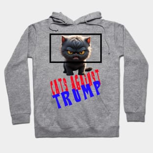 cats against trump Hoodie